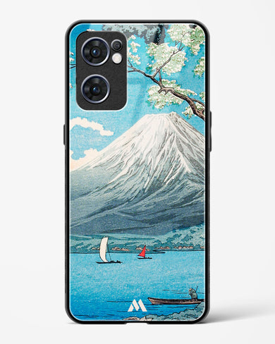 Mount Fuji from Lake Yamanaka [Hiroaki Takahashi] Glass Case Phone Cover (Oppo)