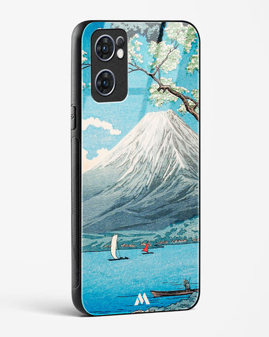 Mount Fuji from Lake Yamanaka [Hiroaki Takahashi] Glass Case Phone Cover (Oppo)