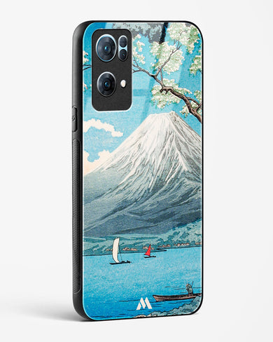 Mount Fuji from Lake Yamanaka [Hiroaki Takahashi] Glass Case Phone Cover (Oppo)