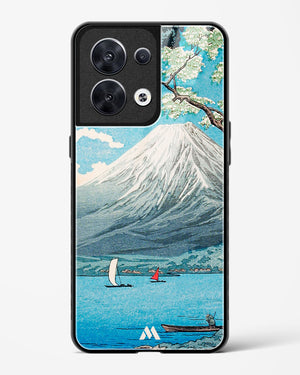 Mount Fuji from Lake Yamanaka [Hiroaki Takahashi] Glass Case Phone Cover (Oppo)