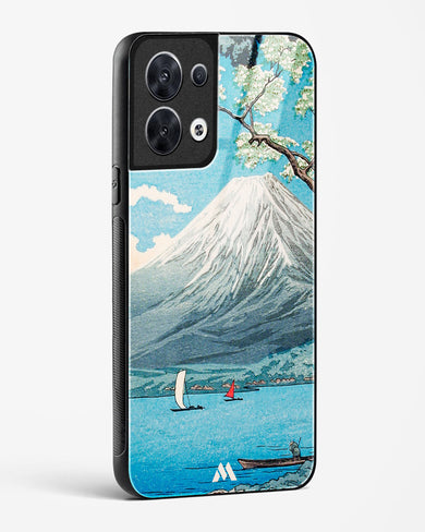 Mount Fuji from Lake Yamanaka [Hiroaki Takahashi] Glass Case Phone Cover (Oppo)