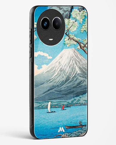 Mount Fuji from Lake Yamanaka [Hiroaki Takahashi] Glass Case Phone Cover (Realme)