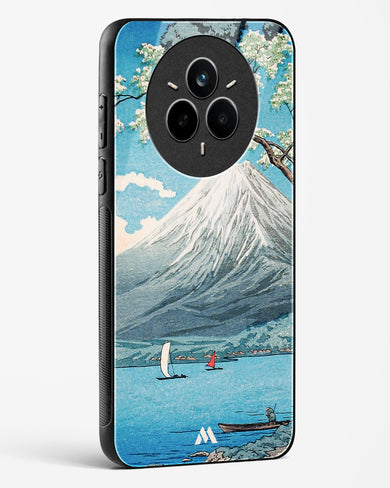 Mount Fuji from Lake Yamanaka [Hiroaki Takahashi] Glass Case Phone Cover (Realme)