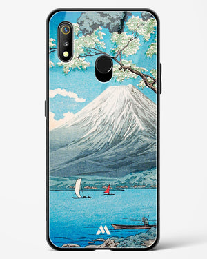 Mount Fuji from Lake Yamanaka [Hiroaki Takahashi] Glass Case Phone Cover (Realme)