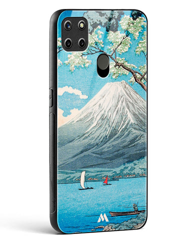 Mount Fuji from Lake Yamanaka [Hiroaki Takahashi] Glass Case Phone Cover (Realme)