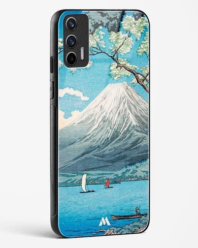 Mount Fuji from Lake Yamanaka [Hiroaki Takahashi] Glass Case Phone Cover (Realme)