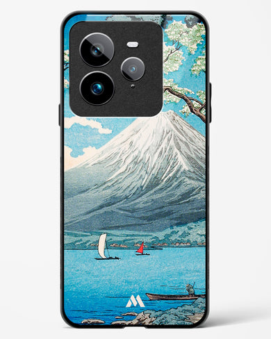 Mount Fuji from Lake Yamanaka [Hiroaki Takahashi] Glass Case Phone Cover (Realme)