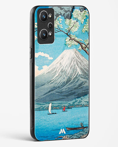 Mount Fuji from Lake Yamanaka [Hiroaki Takahashi] Glass Case Phone Cover (Realme)