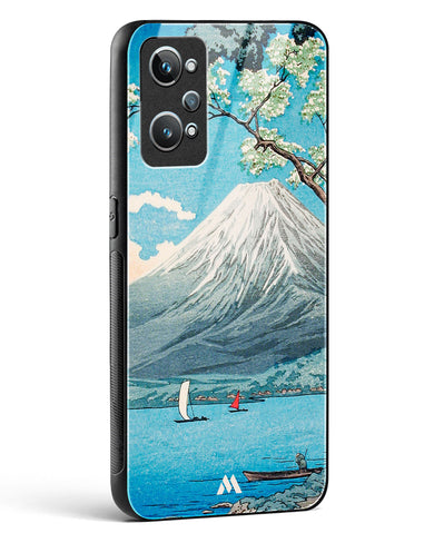 Mount Fuji from Lake Yamanaka [Hiroaki Takahashi] Glass Case Phone Cover (Realme)