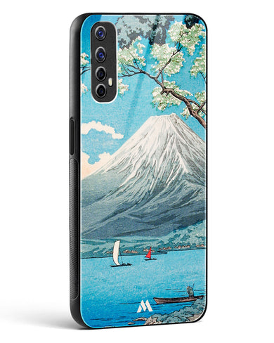 Mount Fuji from Lake Yamanaka [Hiroaki Takahashi] Glass Case Phone Cover (Realme)