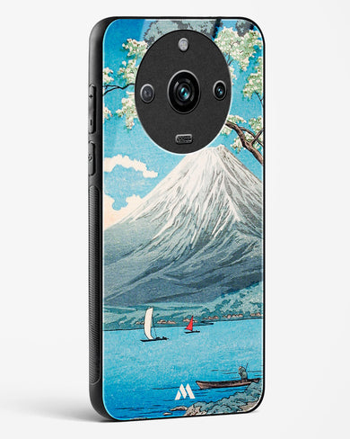 Mount Fuji from Lake Yamanaka [Hiroaki Takahashi] Glass Case Phone Cover-(Realme)