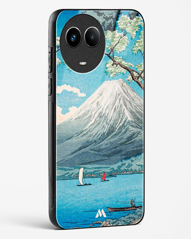 Mount Fuji from Lake Yamanaka [Hiroaki Takahashi] Glass Case Phone Cover (Realme)