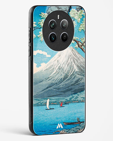 Mount Fuji from Lake Yamanaka [Hiroaki Takahashi] Glass Case Phone Cover (Realme)