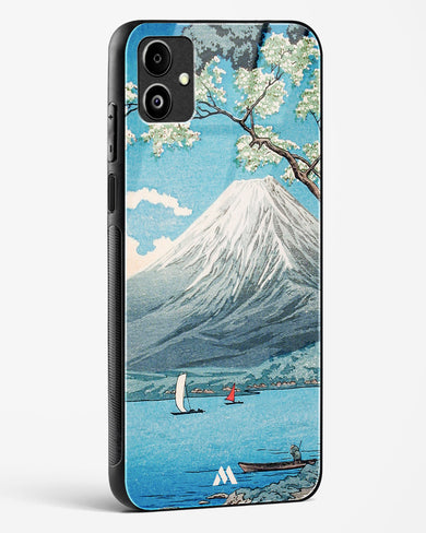Mount Fuji from Lake Yamanaka [Hiroaki Takahashi] Glass Case Phone Cover (Samsung)