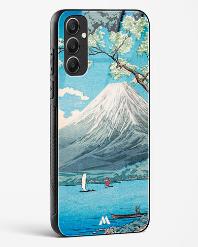 Mount Fuji from Lake Yamanaka [Hiroaki Takahashi] Glass Case Phone Cover (Samsung)