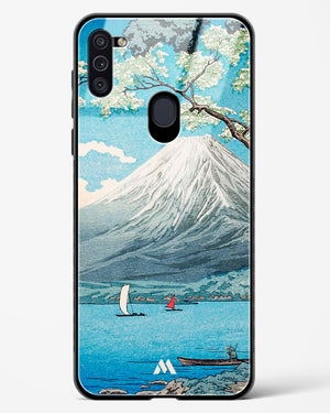 Mount Fuji from Lake Yamanaka [Hiroaki Takahashi] Glass Case Phone Cover-(Samsung)