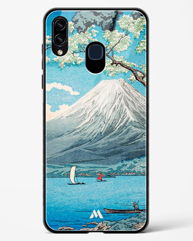 Mount Fuji from Lake Yamanaka [Hiroaki Takahashi] Glass Case Phone Cover-(Samsung)