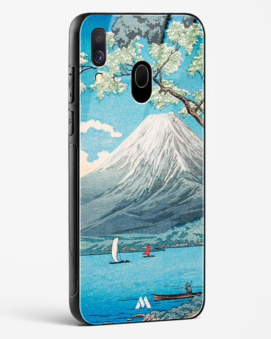 Mount Fuji from Lake Yamanaka [Hiroaki Takahashi] Glass Case Phone Cover-(Samsung)