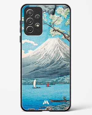 Mount Fuji from Lake Yamanaka [Hiroaki Takahashi] Glass Case Phone Cover (Samsung)