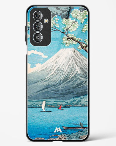 Mount Fuji from Lake Yamanaka [Hiroaki Takahashi] Glass Case Phone Cover (Samsung)
