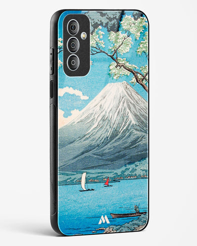 Mount Fuji from Lake Yamanaka [Hiroaki Takahashi] Glass Case Phone Cover (Samsung)