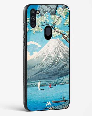 Mount Fuji from Lake Yamanaka [Hiroaki Takahashi] Glass Case Phone Cover-(Samsung)