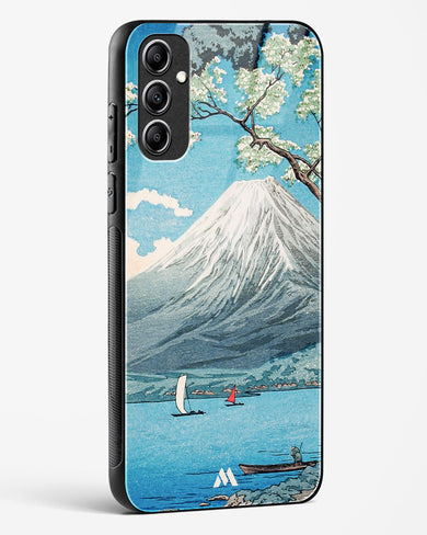 Mount Fuji from Lake Yamanaka [Hiroaki Takahashi] Glass Case Phone Cover (Samsung)