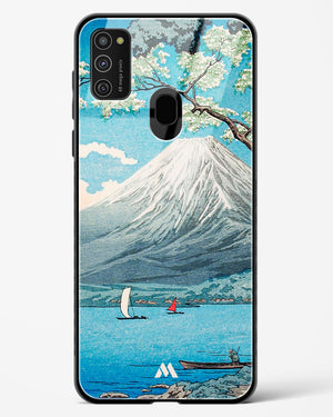 Mount Fuji from Lake Yamanaka [Hiroaki Takahashi] Glass Case Phone Cover-(Samsung)