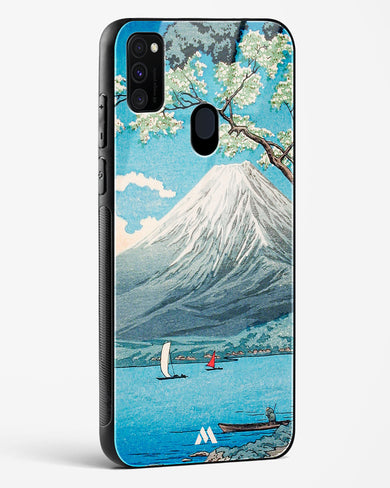 Mount Fuji from Lake Yamanaka [Hiroaki Takahashi] Glass Case Phone Cover-(Samsung)