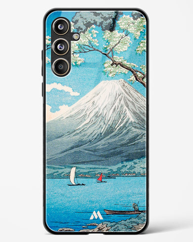 Mount Fuji from Lake Yamanaka [Hiroaki Takahashi] Glass Case Phone Cover (Samsung)