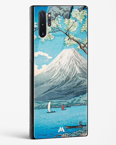 Mount Fuji from Lake Yamanaka [Hiroaki Takahashi] Glass Case Phone Cover-(Samsung)