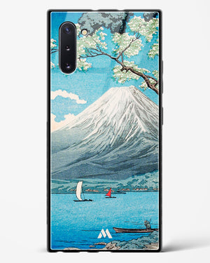 Mount Fuji from Lake Yamanaka [Hiroaki Takahashi] Glass Case Phone Cover (Samsung)