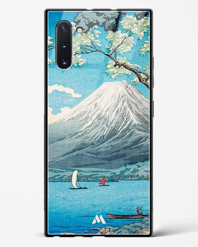 Mount Fuji from Lake Yamanaka [Hiroaki Takahashi] Glass Case Phone Cover-(Samsung)