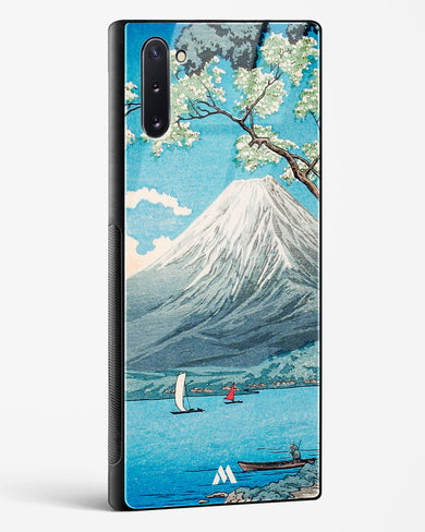 Mount Fuji from Lake Yamanaka [Hiroaki Takahashi] Glass Case Phone Cover-(Samsung)