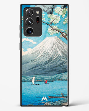 Mount Fuji from Lake Yamanaka [Hiroaki Takahashi] Glass Case Phone Cover (Samsung)