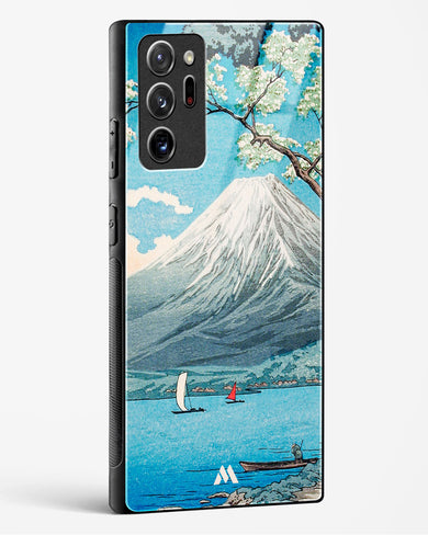 Mount Fuji from Lake Yamanaka [Hiroaki Takahashi] Glass Case Phone Cover-(Samsung)