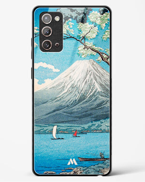 Mount Fuji from Lake Yamanaka [Hiroaki Takahashi] Glass Case Phone Cover (Samsung)