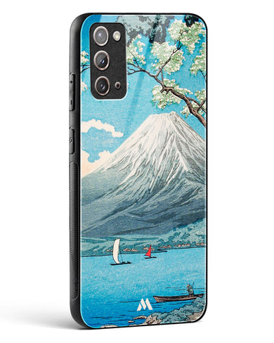 Mount Fuji from Lake Yamanaka [Hiroaki Takahashi] Glass Case Phone Cover-(Samsung)