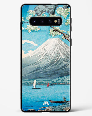Mount Fuji from Lake Yamanaka [Hiroaki Takahashi] Glass Case Phone Cover (Samsung)
