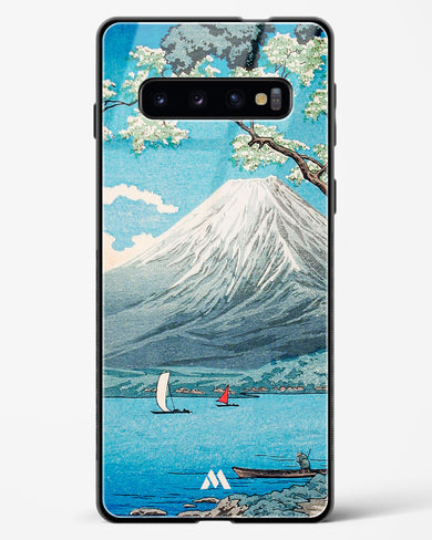 Mount Fuji from Lake Yamanaka [Hiroaki Takahashi] Glass Case Phone Cover-(Samsung)