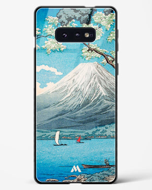 Mount Fuji from Lake Yamanaka [Hiroaki Takahashi] Glass Case Phone Cover-(Samsung)