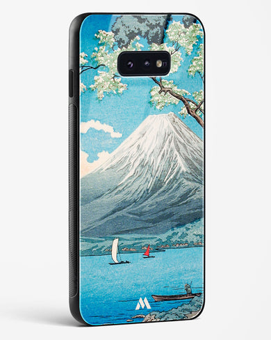 Mount Fuji from Lake Yamanaka [Hiroaki Takahashi] Glass Case Phone Cover (Samsung)