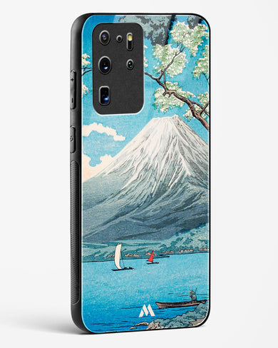 Mount Fuji from Lake Yamanaka [Hiroaki Takahashi] Glass Case Phone Cover-(Samsung)