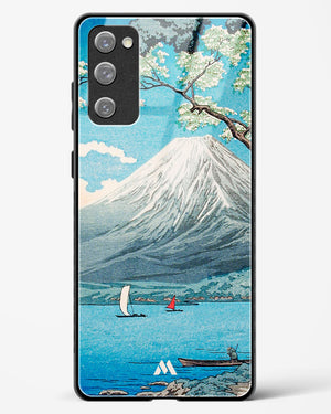 Mount Fuji from Lake Yamanaka [Hiroaki Takahashi] Glass Case Phone Cover-(Samsung)