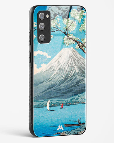 Mount Fuji from Lake Yamanaka [Hiroaki Takahashi] Glass Case Phone Cover-(Samsung)