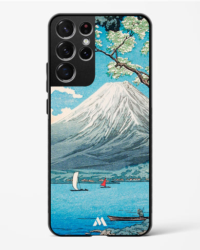 Mount Fuji from Lake Yamanaka [Hiroaki Takahashi] Glass Case Phone Cover (Samsung)