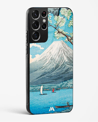 Mount Fuji from Lake Yamanaka [Hiroaki Takahashi] Glass Case Phone Cover (Samsung)