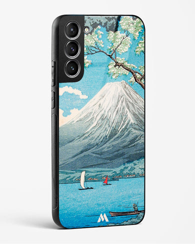 Mount Fuji from Lake Yamanaka [Hiroaki Takahashi] Glass Case Phone Cover-(Samsung)