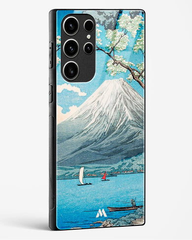 Mount Fuji from Lake Yamanaka [Hiroaki Takahashi] Glass Case Phone Cover-(Samsung)