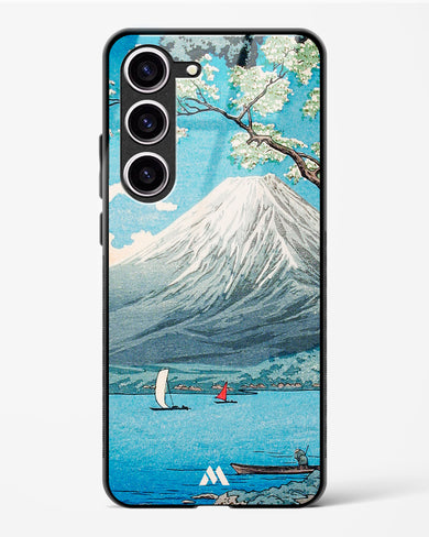 Mount Fuji from Lake Yamanaka [Hiroaki Takahashi] Glass Case Phone Cover-(Samsung)